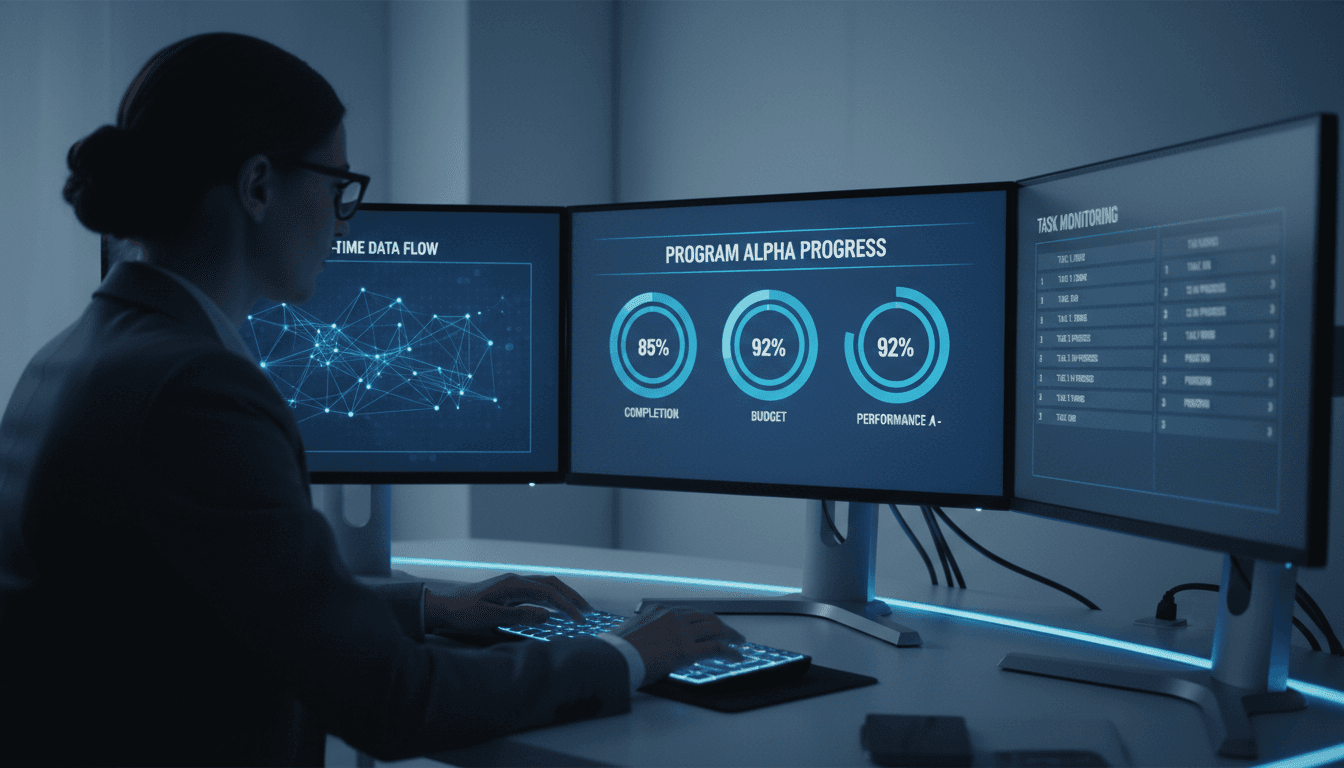 Execution tracking and real-time program metrics